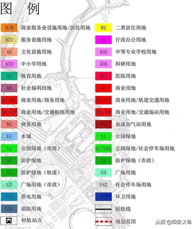 义乌8个区块规划出炉!涉及北苑,江东…_用地