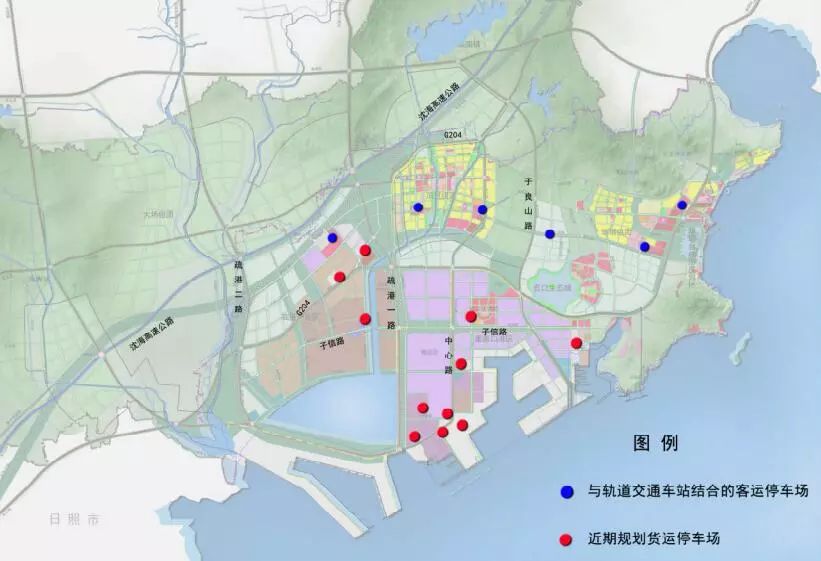 董家口港规划图图片