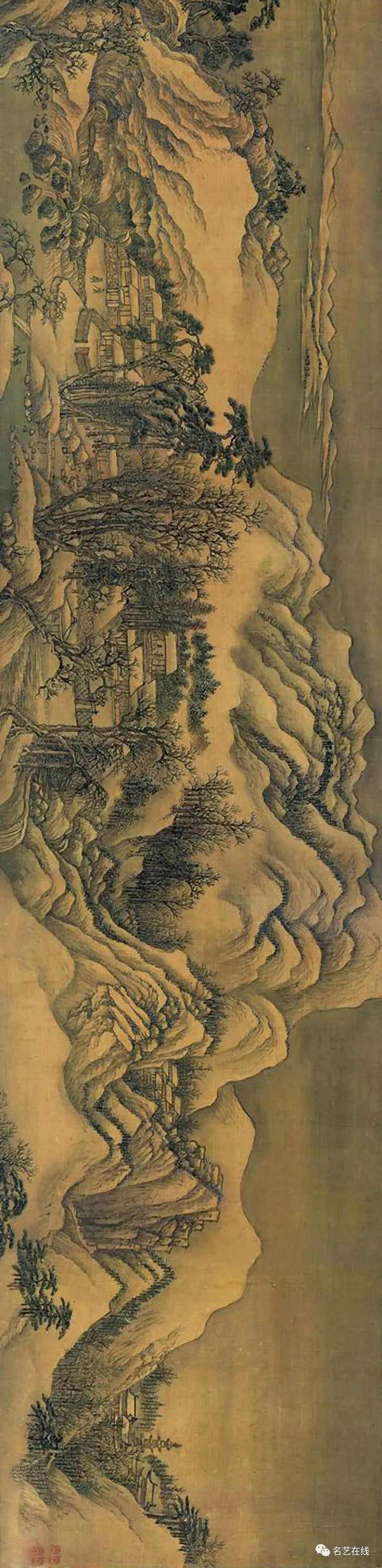 14清 王翚《仿摩诘江山雪霁图》15清 王翚《溪山霁雪图卷》南京博物院