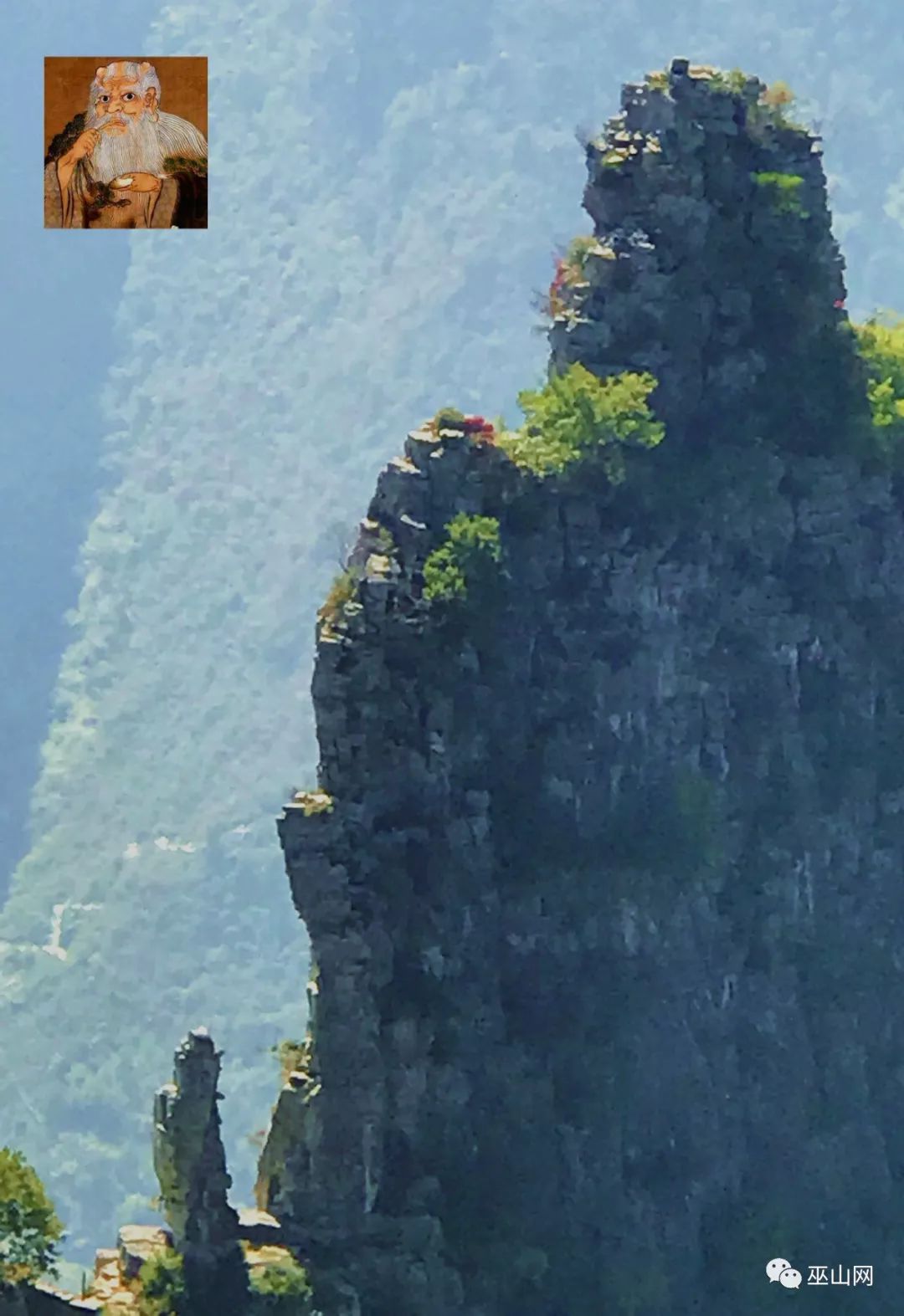 巫山神女十二峰图片图片