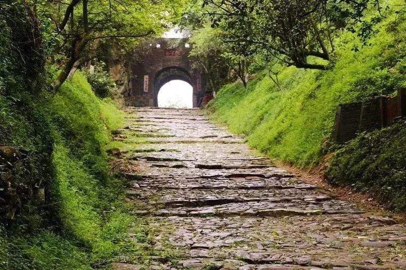 梅關古道景色另一頭的西京古道,逢山開道,遇水搭橋,擁有2000餘年歷史