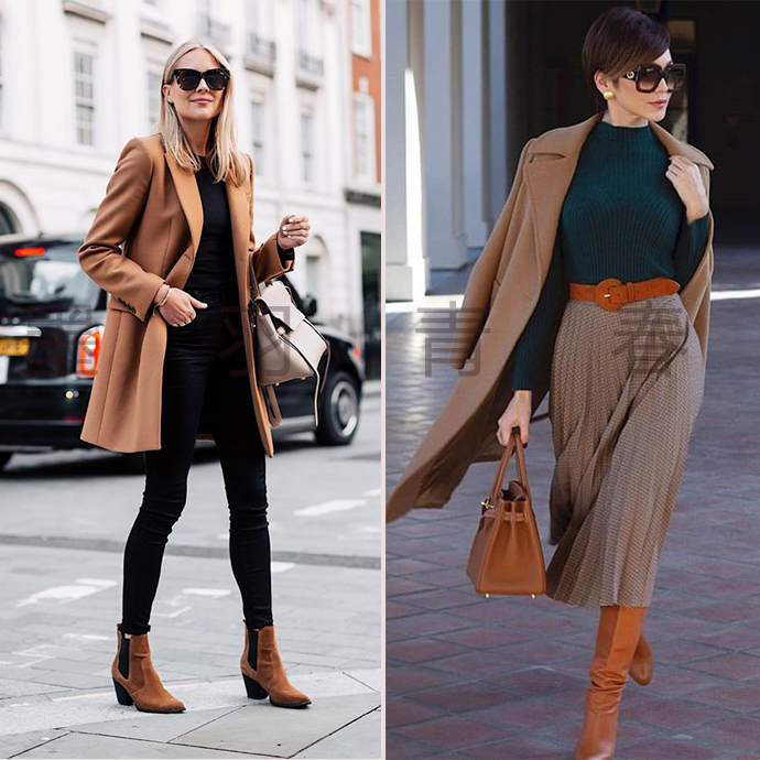 棕色靴子配什么衣服比较好看?