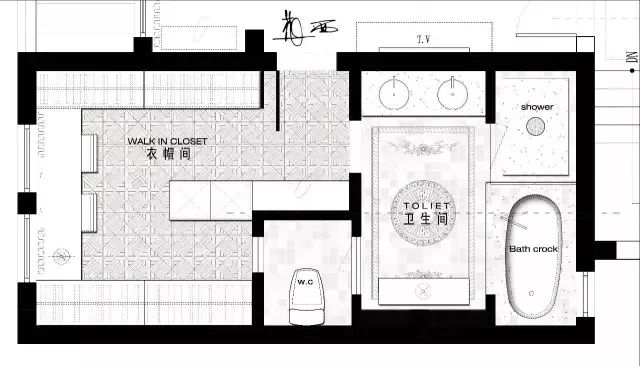 衛生間和衣帽間的10種設計方案