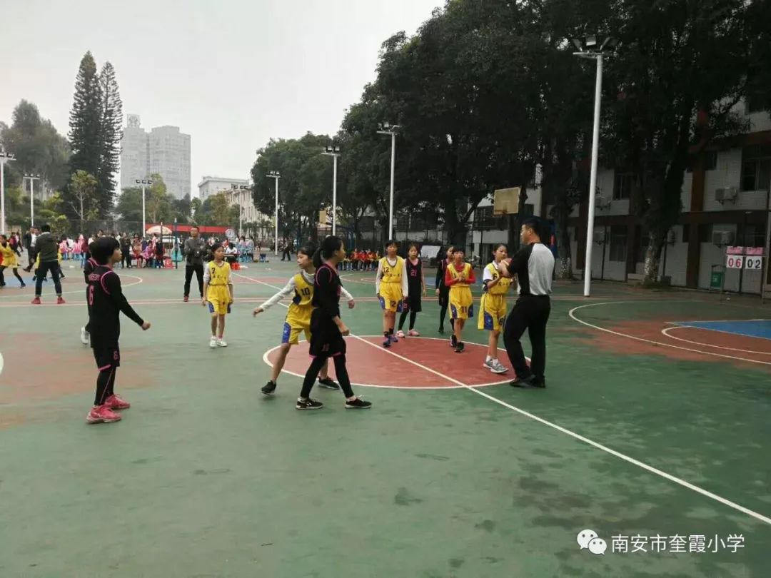 喜讯奎霞小学篮球队荣获南安市中小学篮球赛第四名