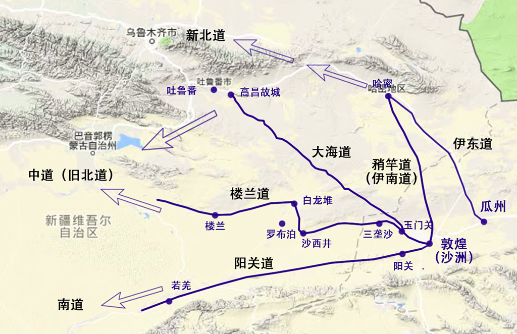 大海道线路图图片