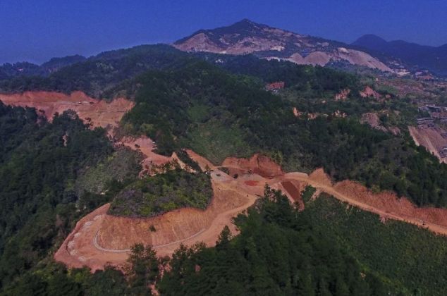 西华山钨矿景区图片