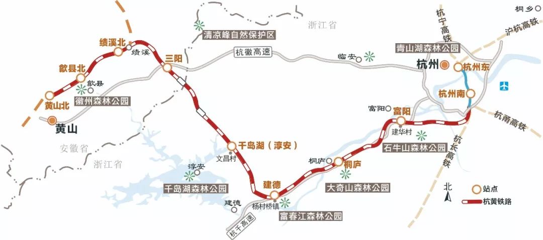 黄黄高铁线路图及站点图片