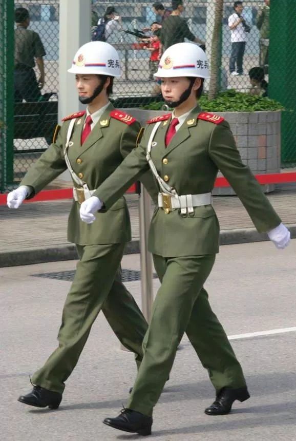 87式武警服装型号图片