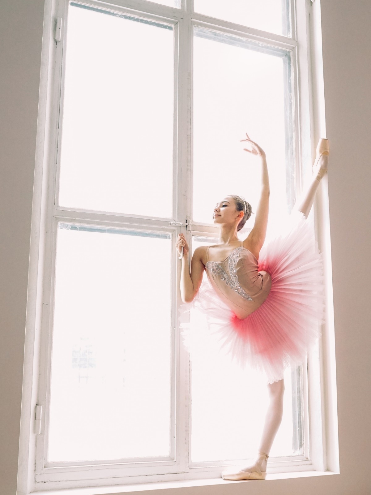 芭蕾舞女孩唯美 意境图片