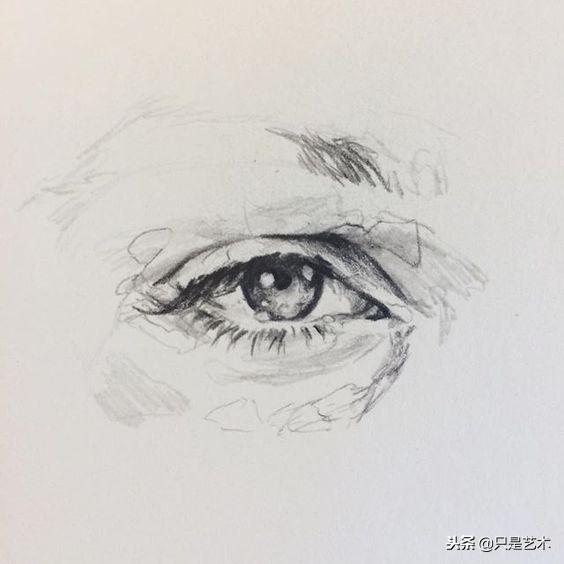 素描中眼睛如何表現看看這裡你會被迷倒