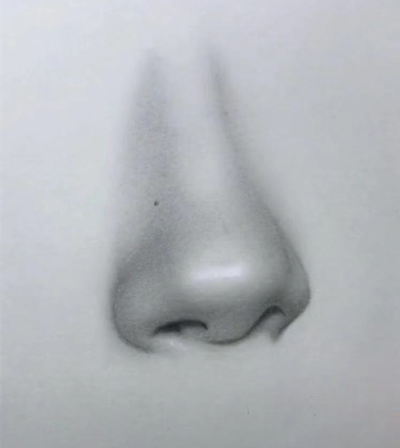 美术生是如何画鼻子的说起来很简单网友简单实用就是学不会