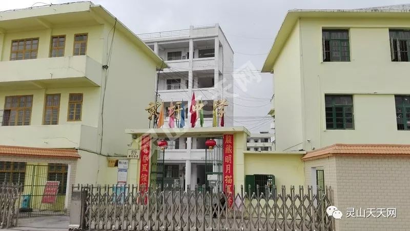 10,新圩中学灵山县金龙中学创建于1991年,原为一所镇办中学,2009年1月