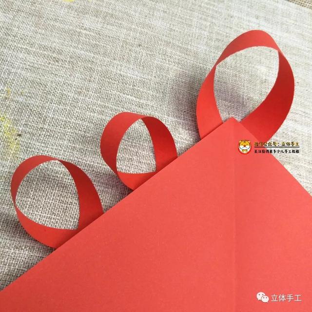 中国结卡纸制作方法图片