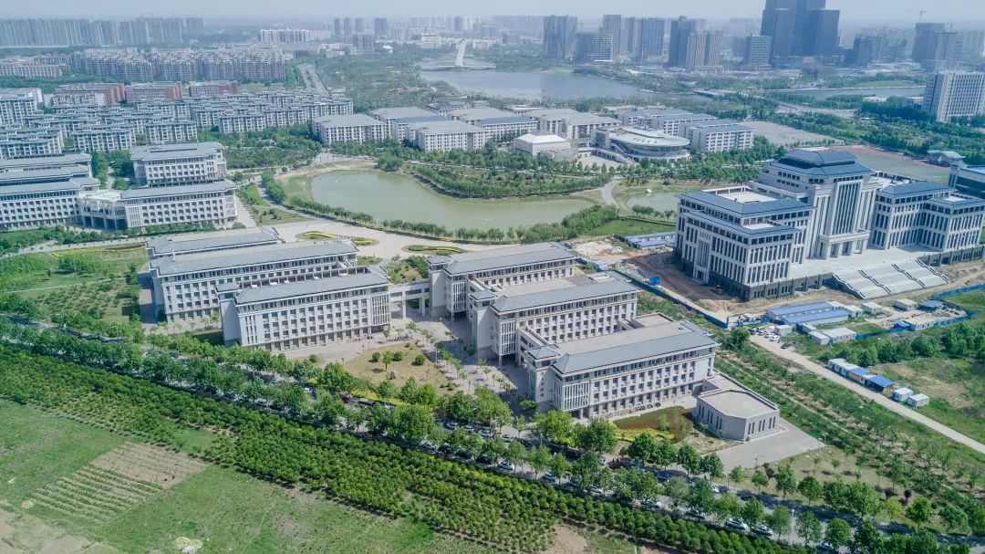 河南中医药大学俯瞰图图片