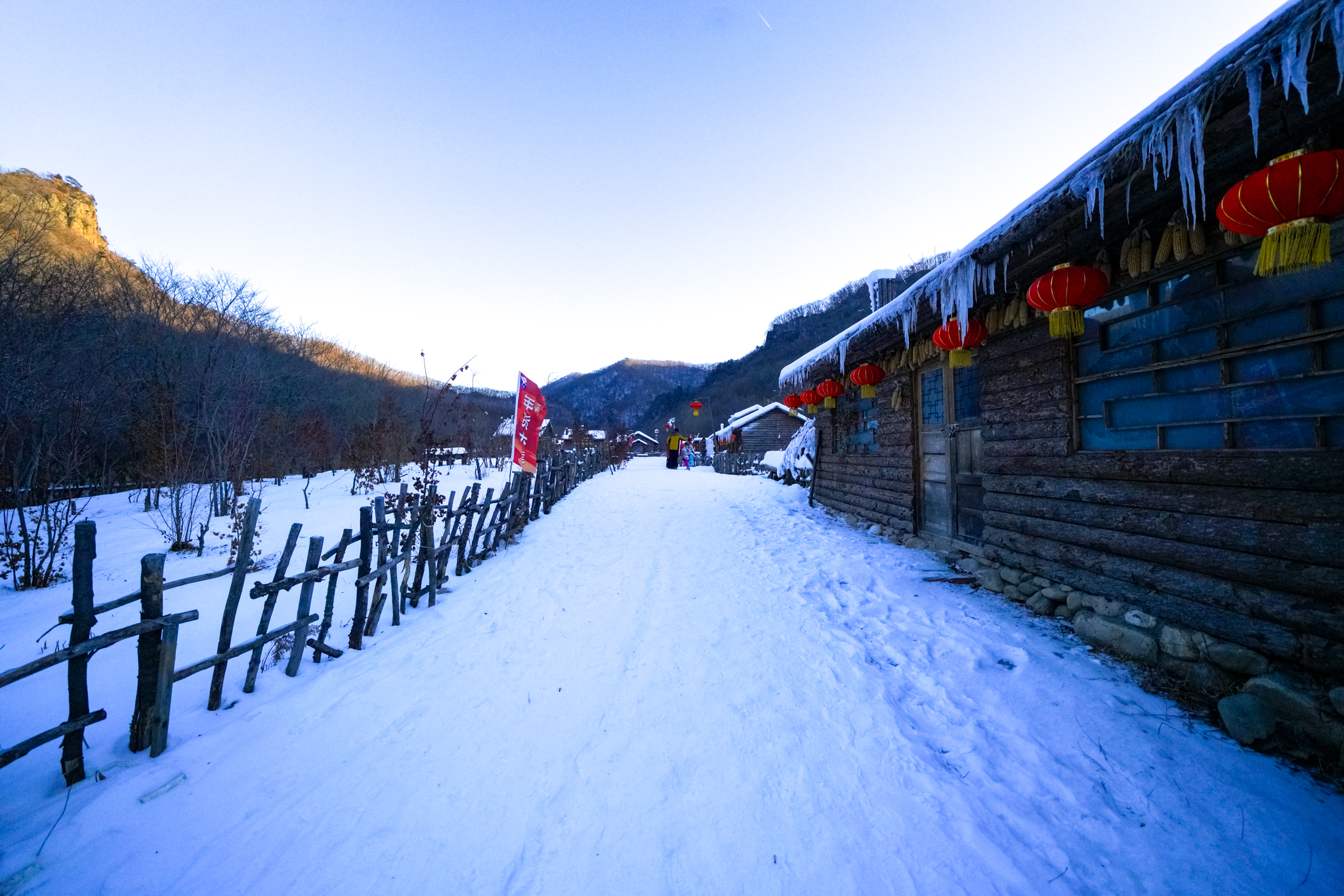 本溪冬季旅游景点大全图片