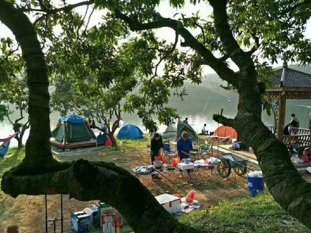 房車營地138個小島組成的千島湖台山尋皇千島湖生態公園