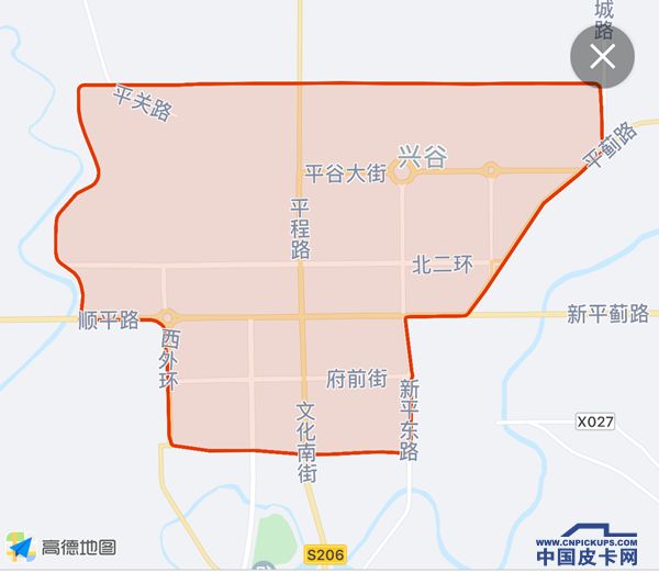 北京市皮卡限行图图片