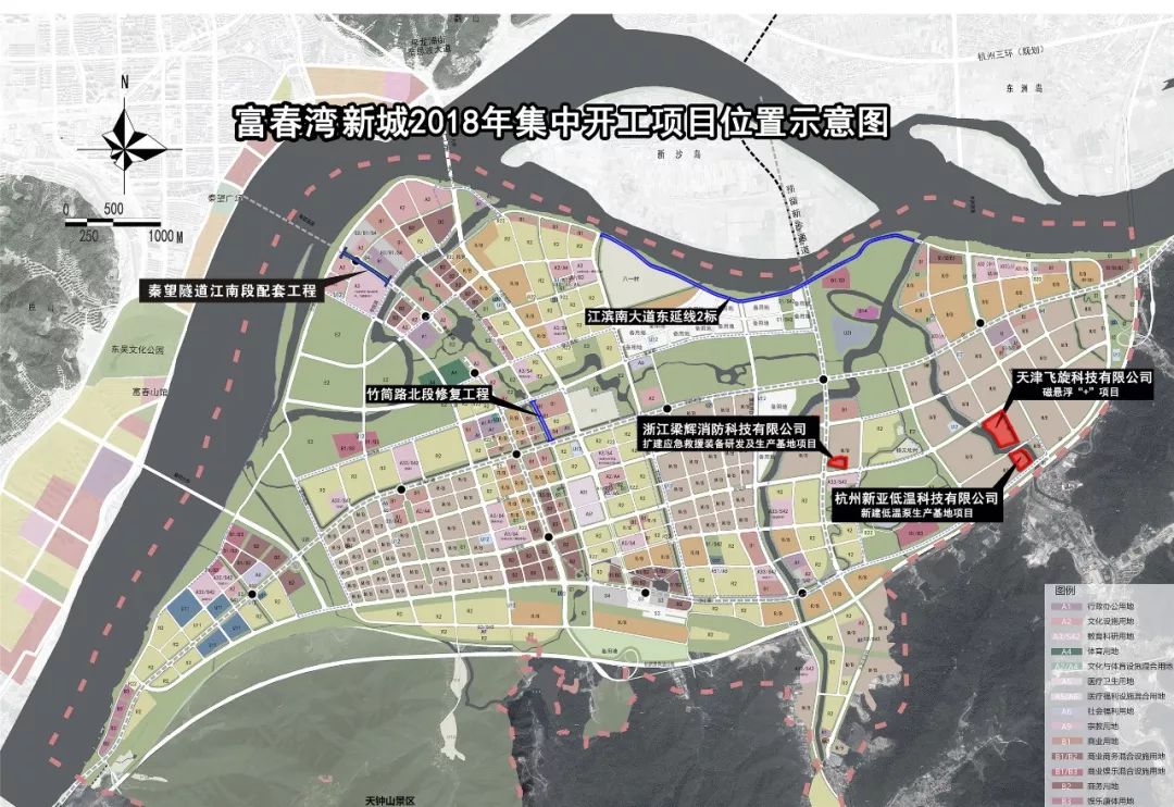 杭州富春湾新城规划图片