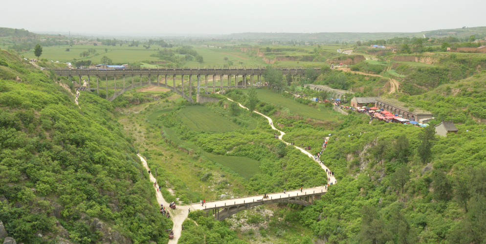 陕西乾县龙岩寺庙会实拍每一张都是童年回忆