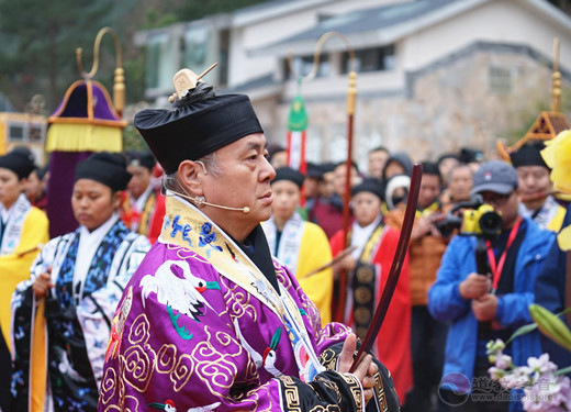 天台山桐柏宫张道长图片