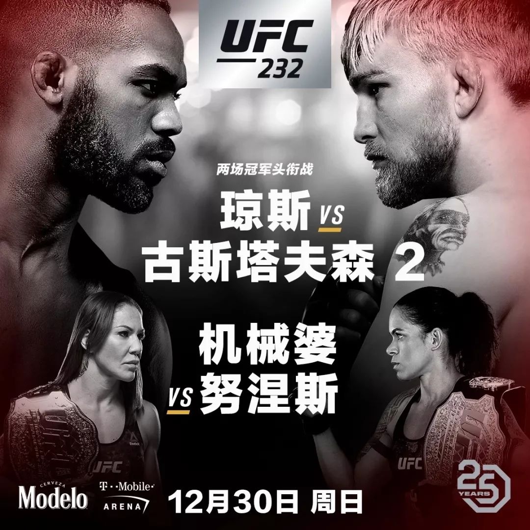 本週日 ufc 232 觀賽活動_喬恩·瓊斯