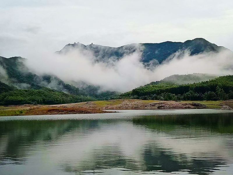 山長水闊知何處塗嶺水庫風光大片請欣賞