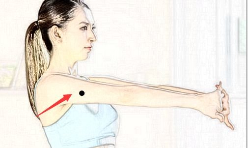 女人右手臂外侧痣图解图片