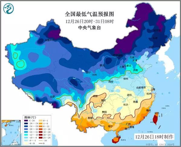 【課外地理】冷空氣將陪廣東同學過元旦(附高考題)