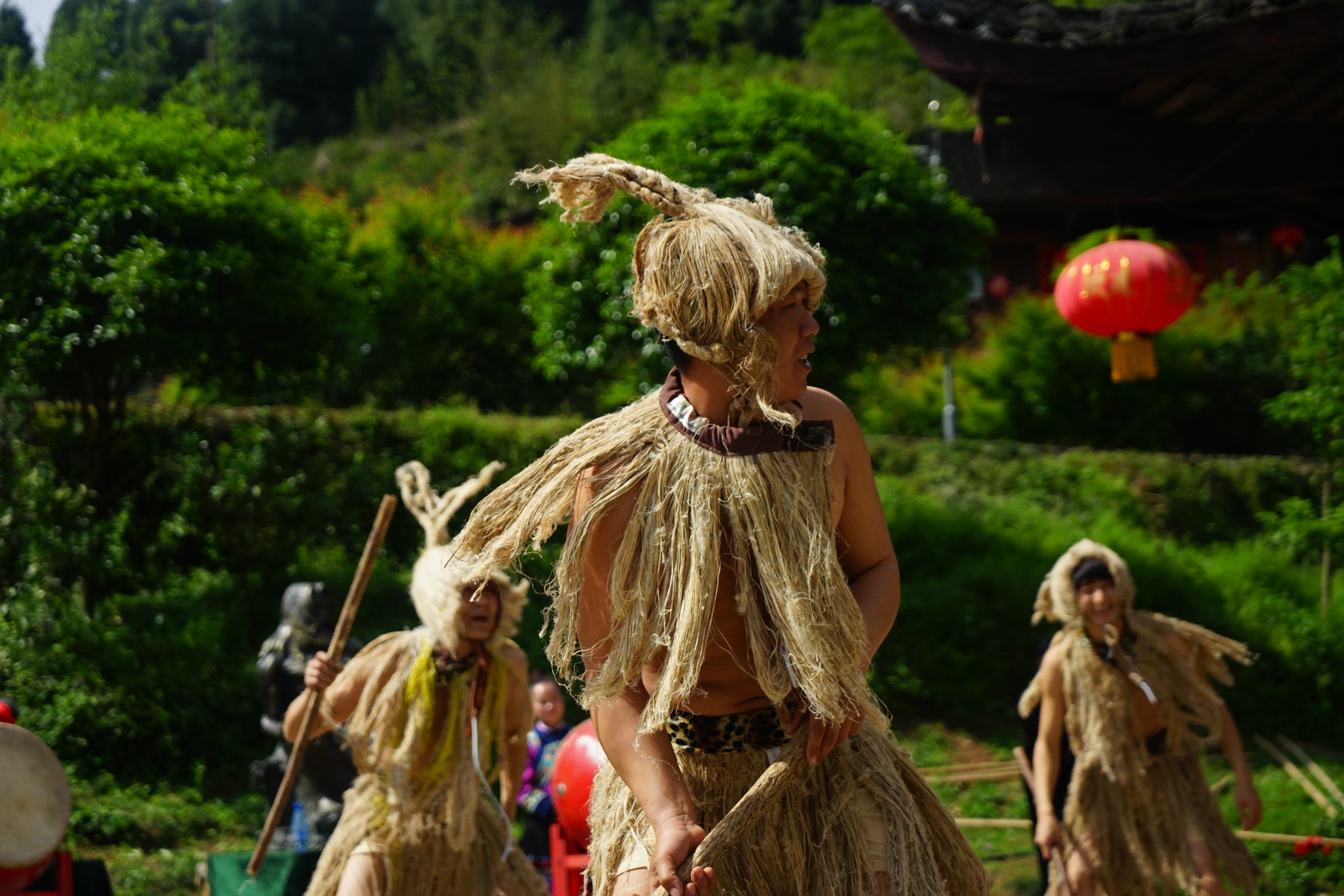 原创神秘的大湘西古老而原始的土家族茅古斯中国戏剧的活化石