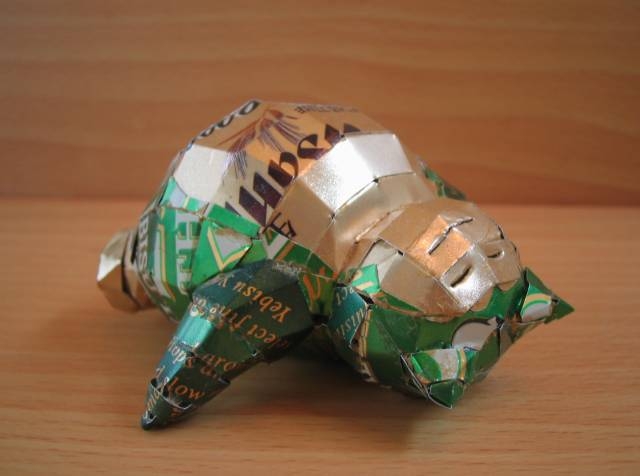 创意设计用易拉罐做的龙猫了解一下