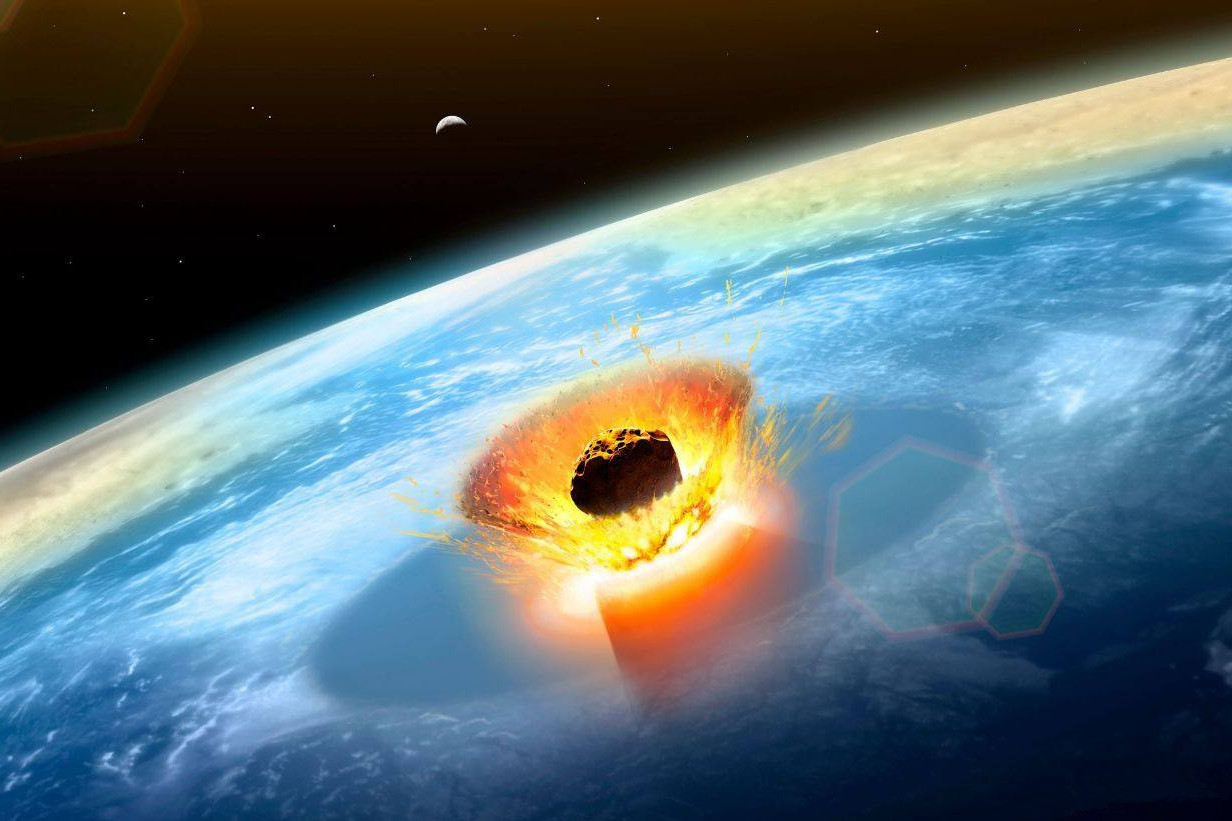 若陨石撞击地球时,最好是坠落在陆地,科学家:坠入海里更可怕