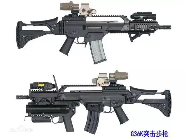 刺激战场:新武器g36c的家族有多强大,连m416都有它的影子!