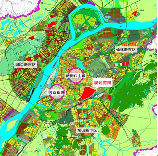 南京南部新城用地规划图片