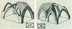 半圆拱的结构特点及外观c.