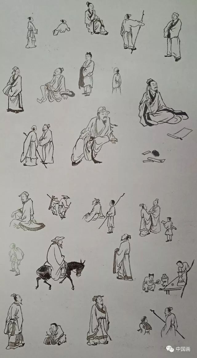 小人国画简单图片