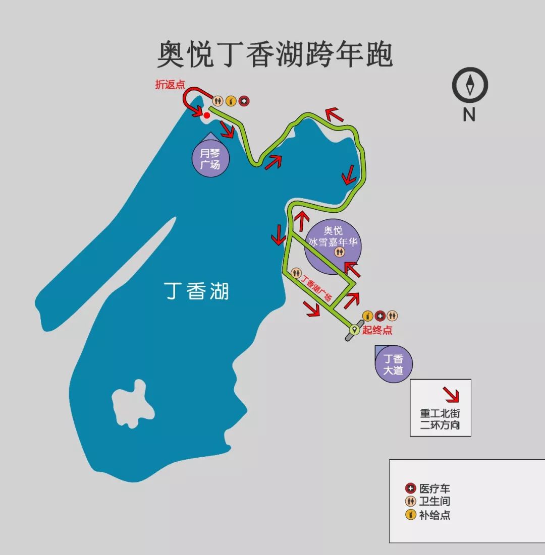 沈阳丁香湖地图图片