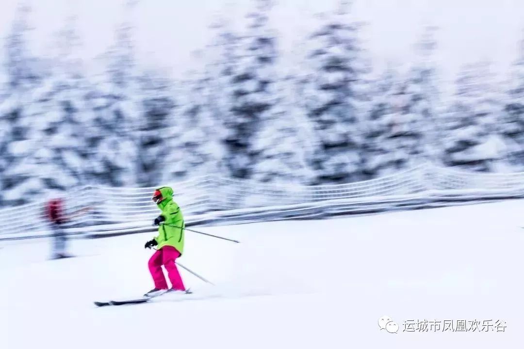 免费滑雪运城家门口的凤凰谷滑雪场开始啦元旦期间门票免费送