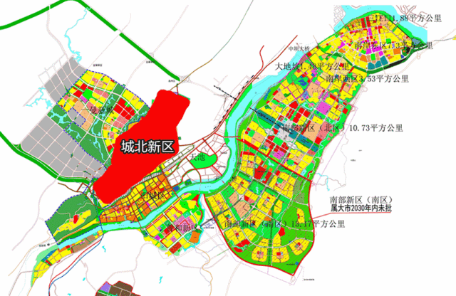 井陉县南部新区规划图图片