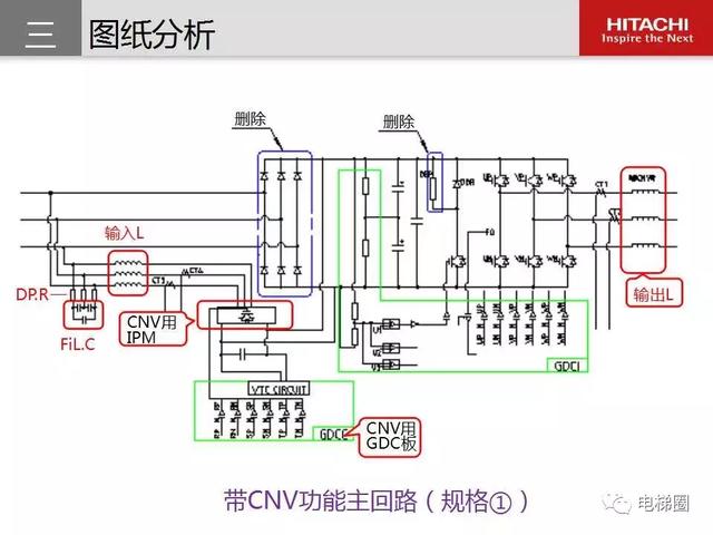 日立mca轿顶接线图图片