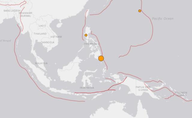 菲律賓發生7.2級強震,300公里內有海嘯?