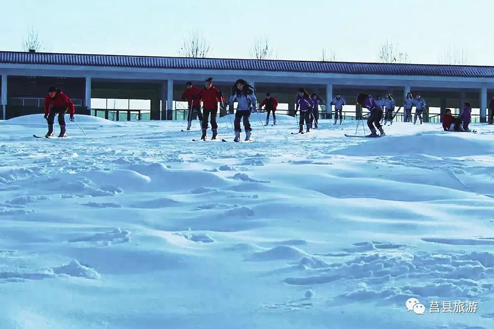 莒县古城滑雪场图片