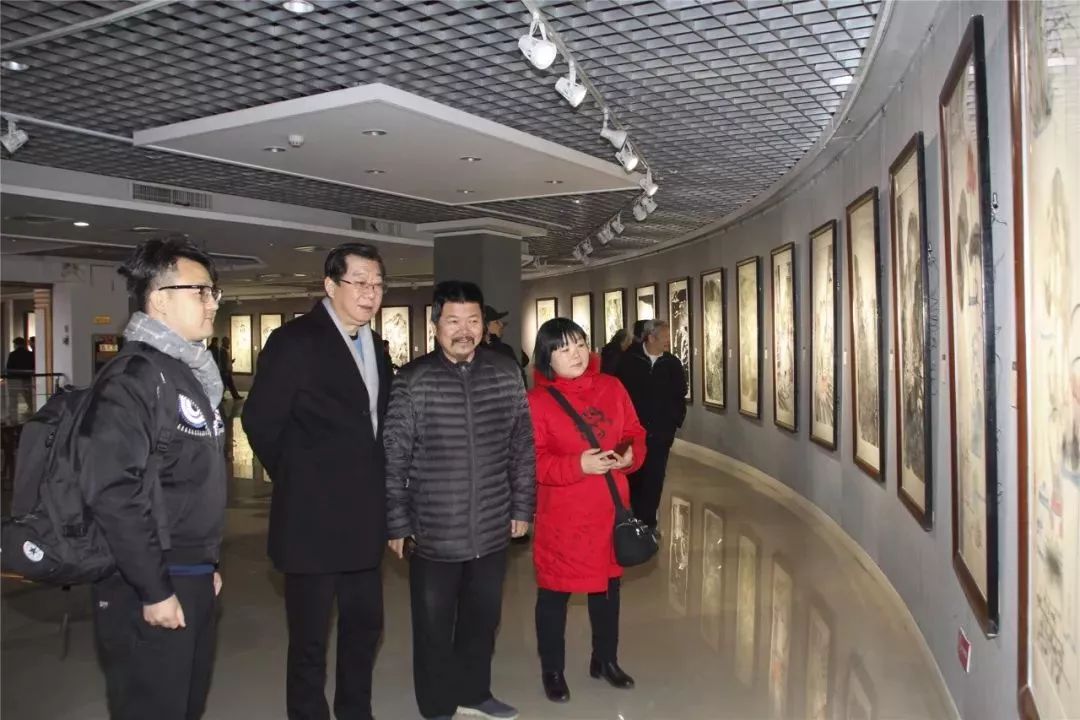 "美丽陕西—当代国画名家作品展"在亮宝楼隆重开幕