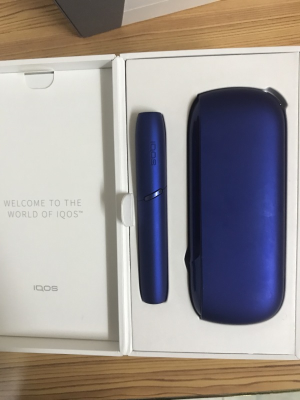Iqos 3 0 蓝色版开箱评测帅气加骚气不容错过 中国电子烟资讯网