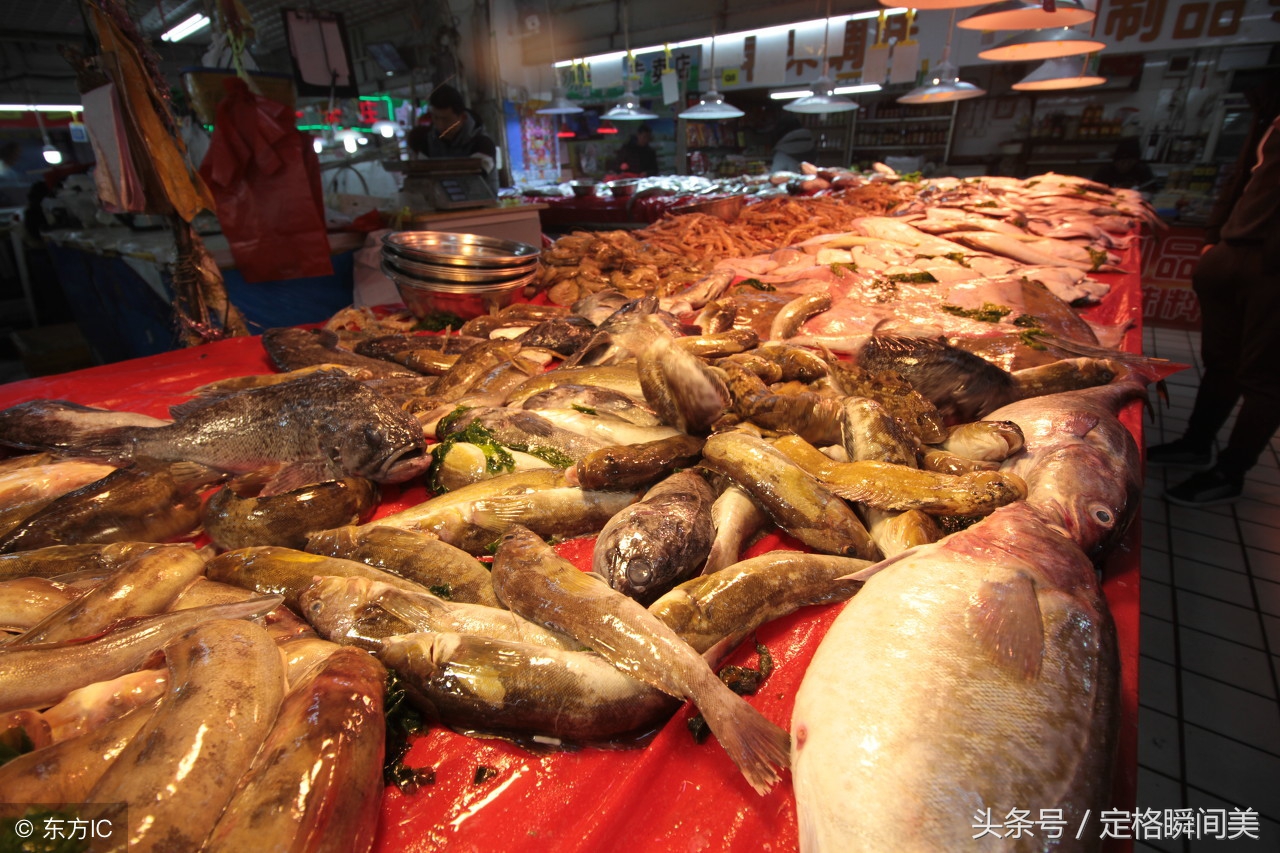 青島海鮮市場格外火爆,很多商販已經開始提前備好海貨,準備價格走高時