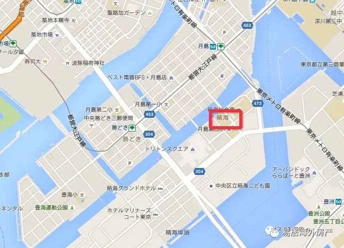 晴海海岸地区(丰洲·东云·晴海)近年发生巨大变化的东京海滨地区