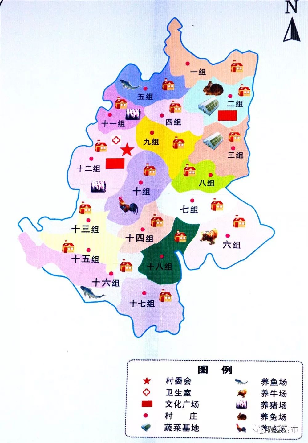 随县各乡镇地图图片
