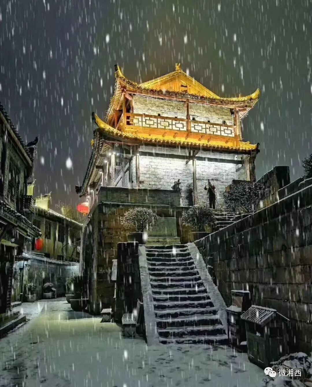 凤凰雪景图片大全高清图片