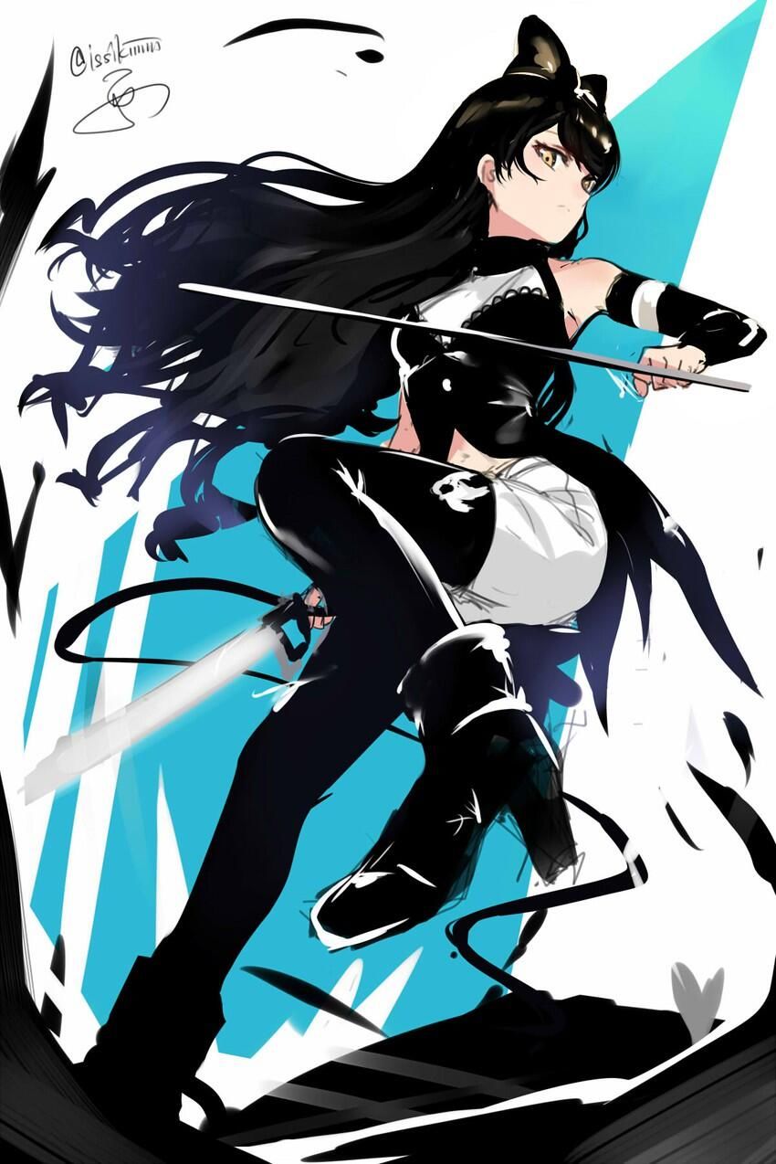 卷发少女,blake belladonna(rwby)介绍