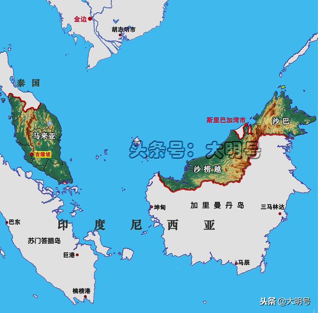 吉兰丹地图图片