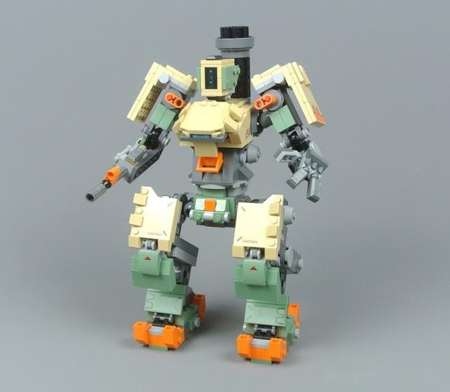 lego樂高守望先鋒系列75974bastion堡壘開盒圖